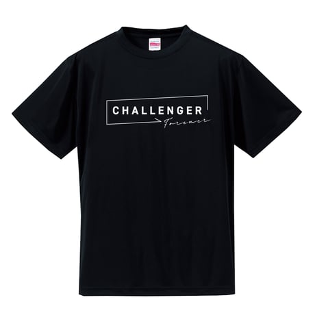 Challenger Forever ショートスリーブTEE ブラック