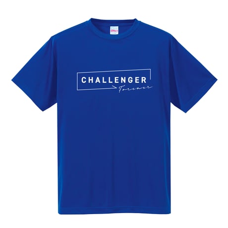 Challenger Forever ショートスリーブTEE コバルトブルー