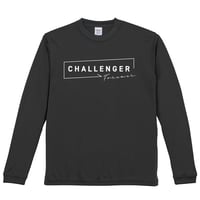 Challenger Forever ロングスリーブTEE ガンメタル