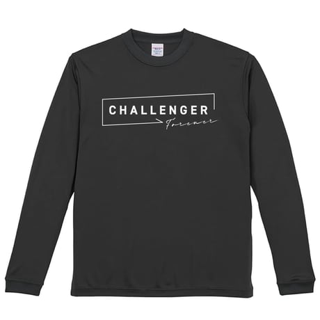 Challenger Forever ロングスリーブTEE ガンメタル