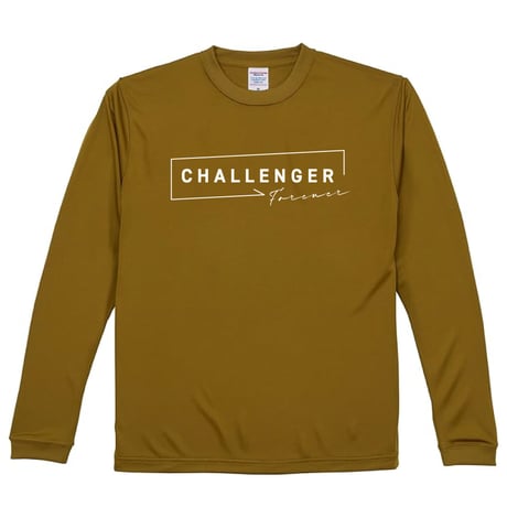 Challenger Forever ロングスリーブTEE コヨーテ