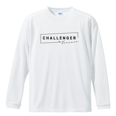 Challenger Forever ロングスリーブTEE ホワイト
