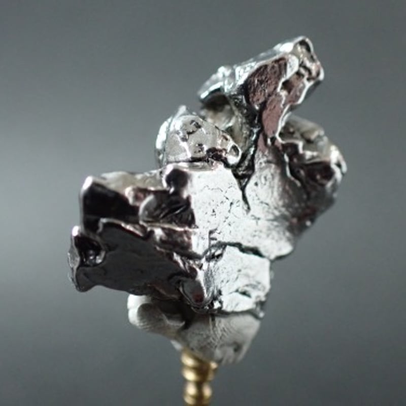 【問い合わせ/確認用】カンポデルシエロ隕石 隕石 カンポ・デル・シエロ隕石(鉄隕石)約23g／アルゼンチン産 - 鉱物