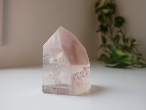 ピンク　リチウム　クラスター　2 ピンク リチウム クラスター 2 S Pink Quartz Cluster 1 ✧ ピンク