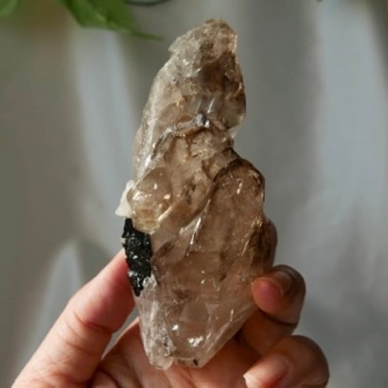 279 宝石質 アクアマリン スモーキークォーツ トルマリン 共生 ブラジル産 アクアマリン|ハッピーギフト – 天然石ハッピーギフト