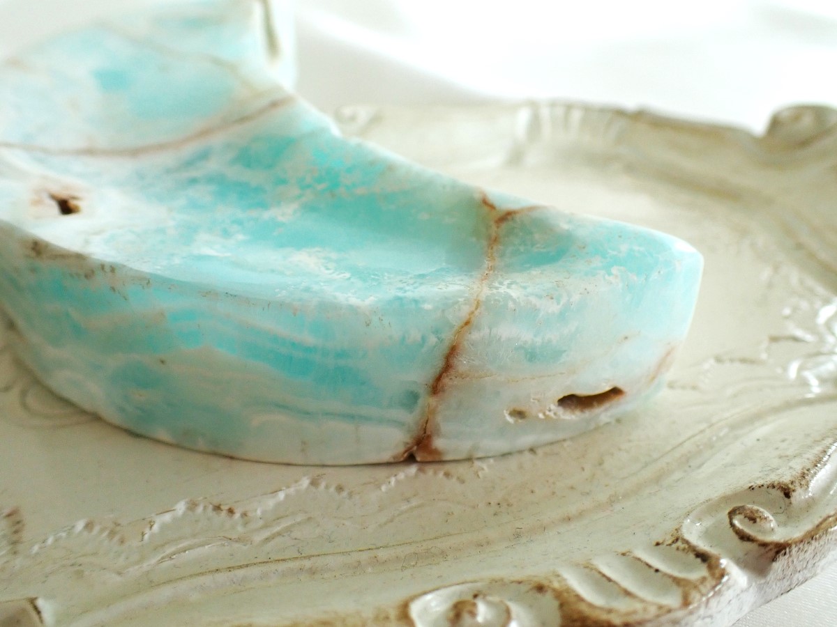 カリビアンブルーカルサイト ムーン | クリスタル ドゥ