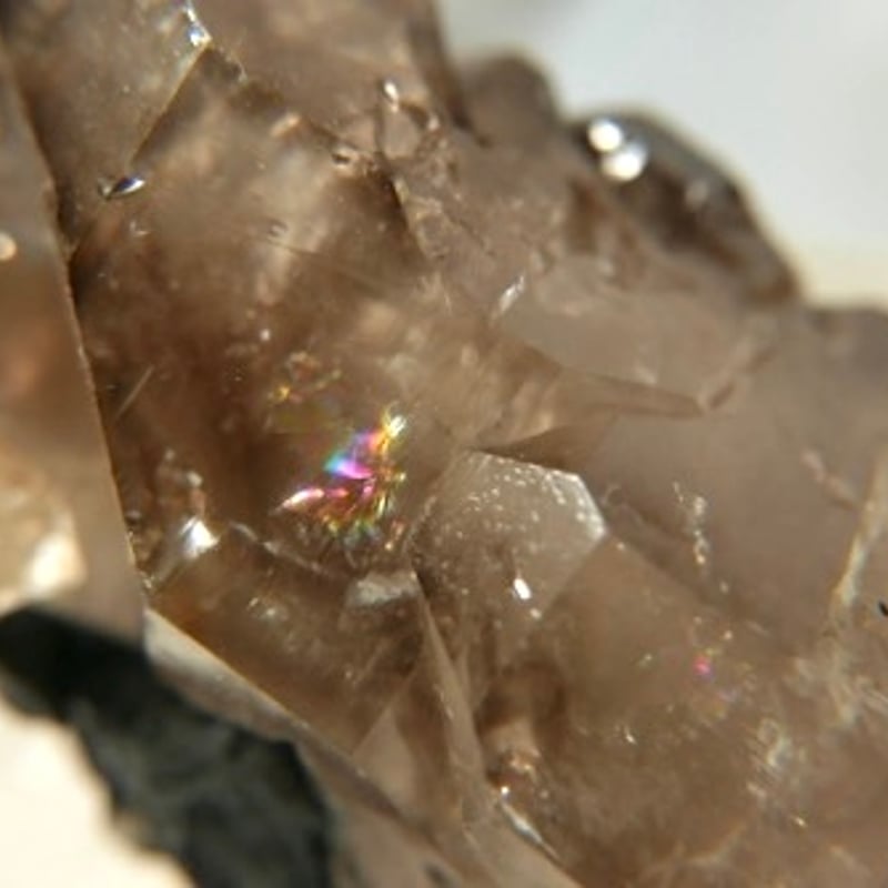 ブラックトルマリン共生 スモーキークォーツエレスチャル