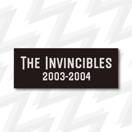 THE INVINCIBLES<ステッカー>