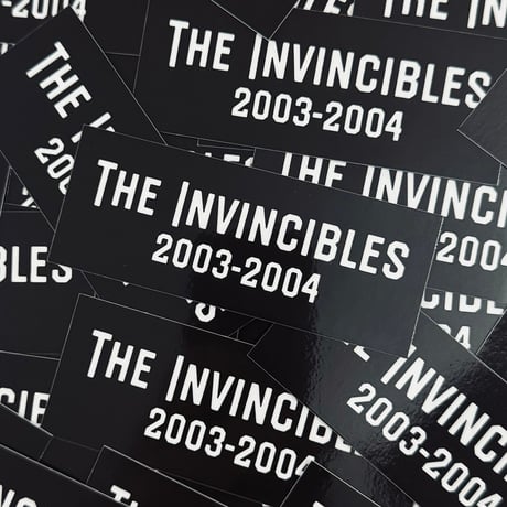 THE INVINCIBLES<ステッカー>