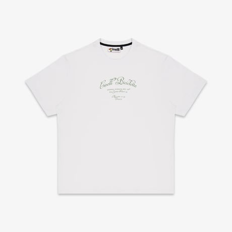 チネリ Tシャツ VIA FOLLI  ホワイト