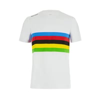 サンティーニ 25UCI ワールドチャンピオン レインボー Tシャツ for キッズ