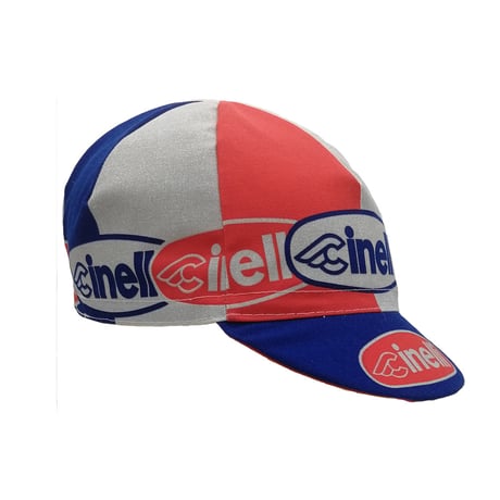 チネリ キャップ OVAL RED & BLUE