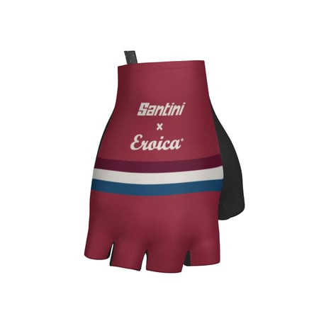 サンティーニ　EROICA TIMO - CYCLING GLOVES BORDEAUX
