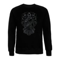 チネリ クルーネックスウェット CREST ブラック