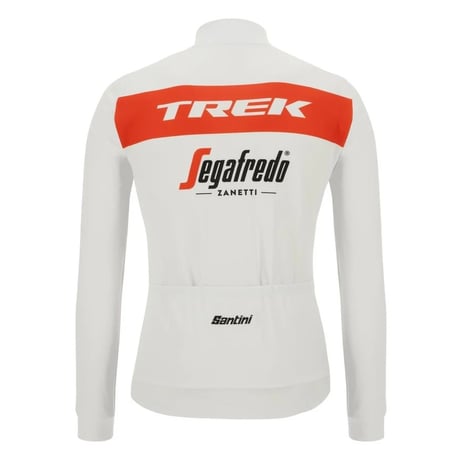 【Santini サンティーニ】 Trek Segafredo – JERSEY　トレック セガ・フレッド ロングスリーブジャージ　ホワイト