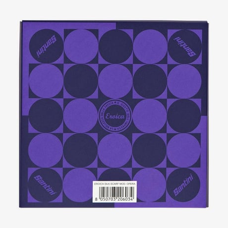 サンティーニ　スカーフ EROICA - SILK SCARF VIOLA