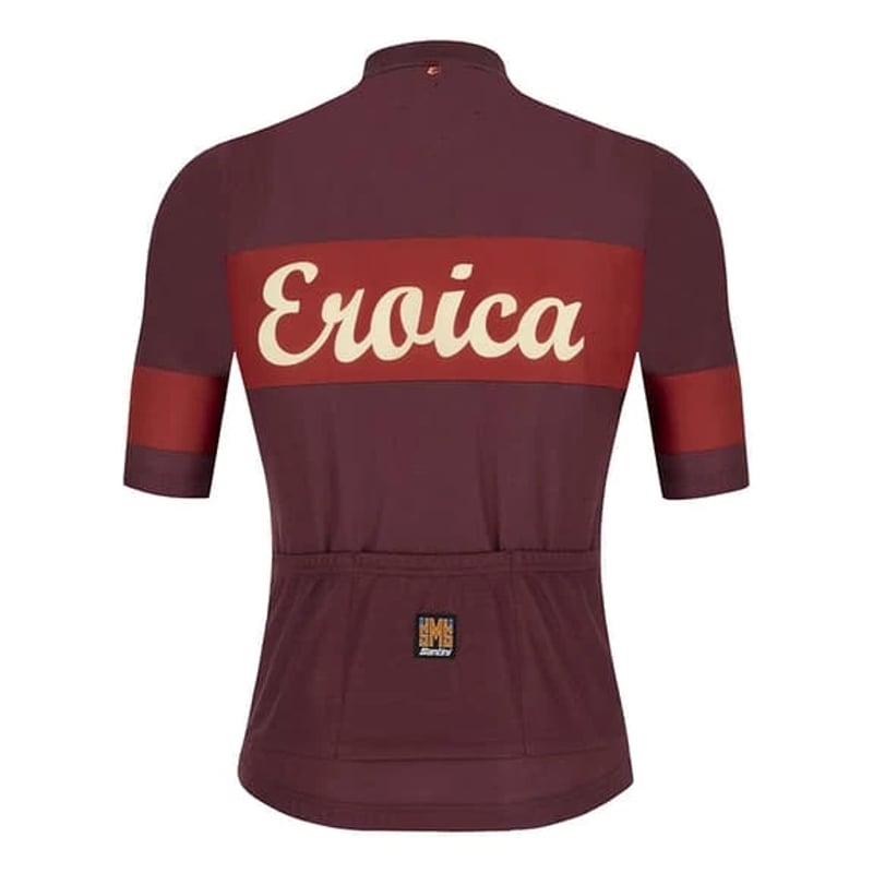 Santini サンティーニ】Eroica Ruby Short Sleeve Jersey