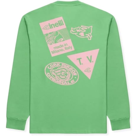 チネリ ロングスリーブTシャツ 75th anniversary cactus