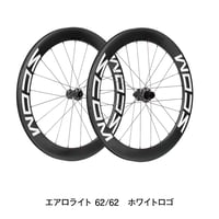 SCOM AEROLITE　スコム エアロライト 62/62 ホイールセット　ホワイトロゴ
