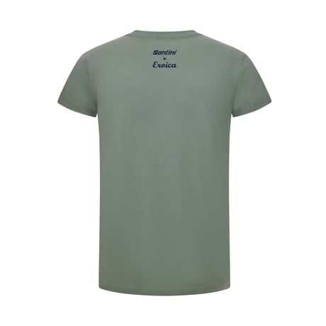 サンティーニ　EROICA CIPRESSI - T-SHIRT VERDE SALVIA