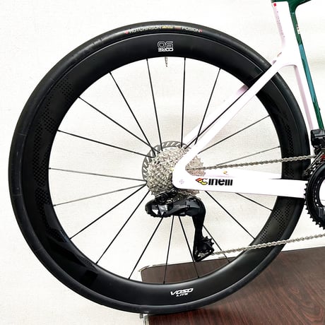 cinelli プレッシャー2 シマノ R8170　アルテグラDi2 完成車 ダンディーズ レーシング グリーン