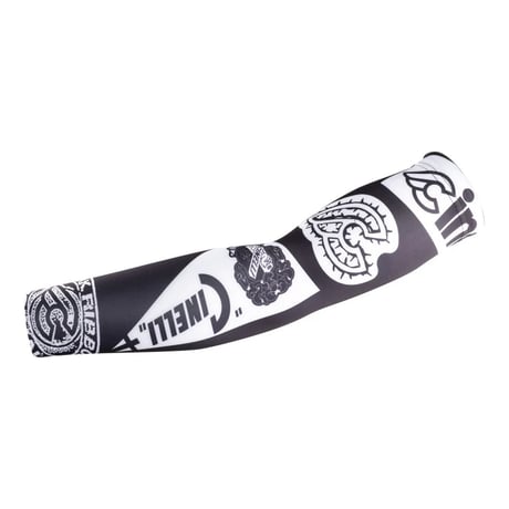 チネリ アームウォーマー TEMPO ARM WARMER BLACK PATTERN CINELLI