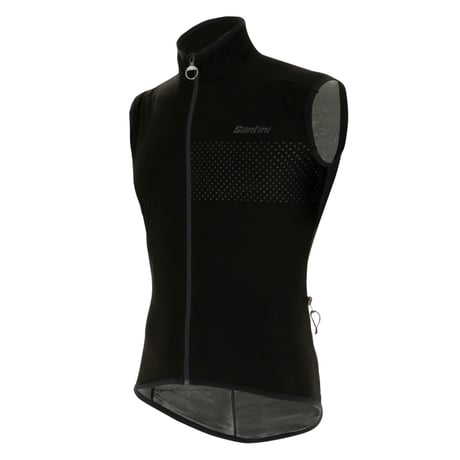 【Santini サンティーニ】GUARD NIMBUS RAINPROOF VEST レインプルーフベスト  ブラック