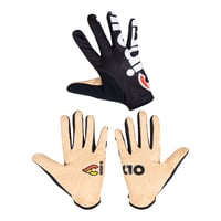 チネリ グローブ SUPERCORSA LONG FINGER BLACK SCRITTA LOGO CINELLI