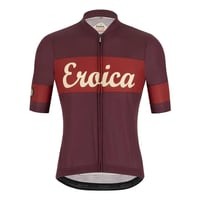 【Santini サンティーニ】Eroica Ruby Short Sleeve Jersey Burgundy エロイカ ルビー ショートスリーブ ジャージ