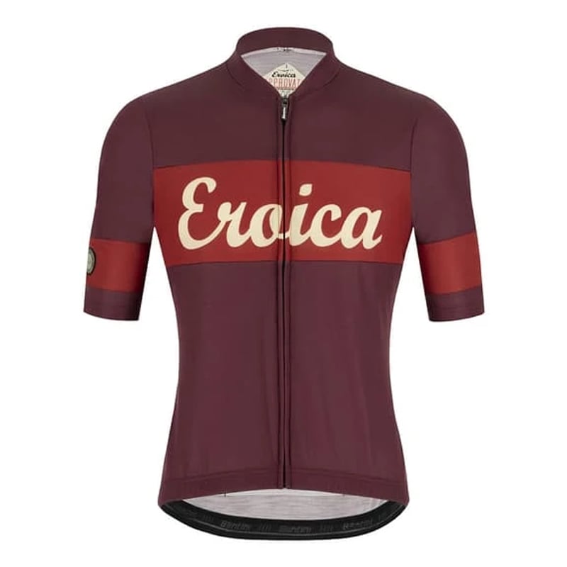 Santini サンティーニ】Eroica Ruby Short Sleeve Jersey