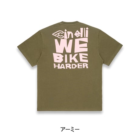 チネリ　WE-BIKE-HARDER 2023 Tシャツ
