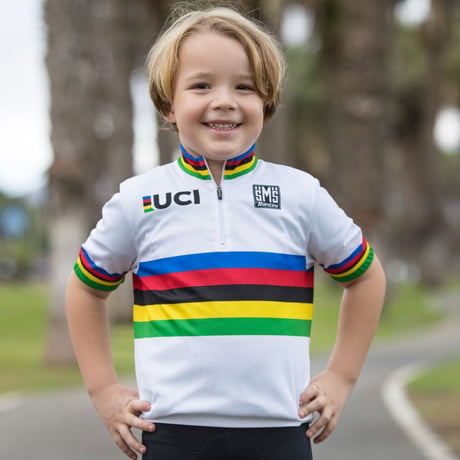 サンティーニ　キッズ用ジャージ　UCI OFFICIAL WORLD CHAMPION - KID'S JERSEY