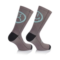 SMILE EMOTIONS SOCKS スマイルエモーションズ ソックス グレイ