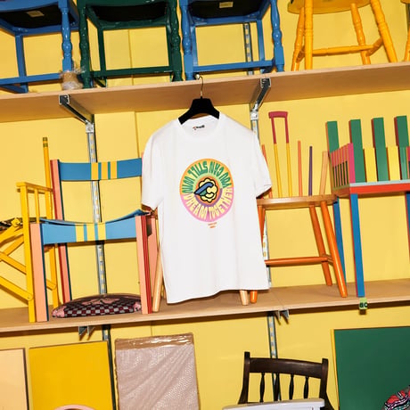 チネリ Tシャツ インカ・イロリ "ドリームトゥギャザー" ホワイト