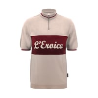 サンティーニ　EROICA VINO - SHORT SLEEVE WOOL JERSEY CAPPUCCINO