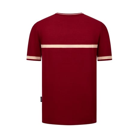 サンティーニ　EROICA JACQUARD - T-SHIRT BORDEAUX