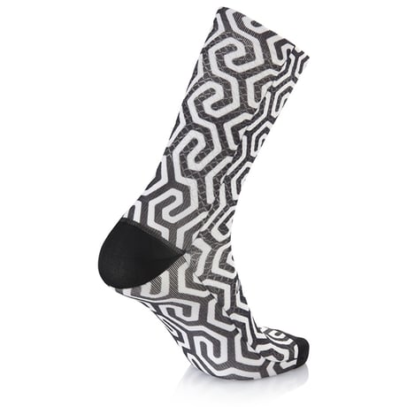 【旧モデルにつきセール】 FUN SOCKS　ファン ソックス　ブラック アンド ホワイト