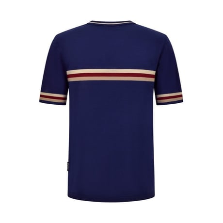 サンティーニ　EROICA TIMO JACQUARD – T-SHIRT NAVY