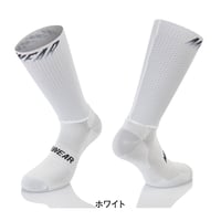 AERO DRY SOCKS エアロドライ サイクリングソックス ホワイト