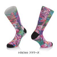 MBウェア FUN EVO SOCKS ファンエヴォ ソックス トロピカル フラワーズ
