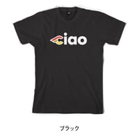 チネリ　CIAO チャオ Tシャツ  ブラック