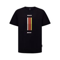 サンティーニ PIRELLI  ピレリ スポーツクラブ TAPE Tシャツ ブラック