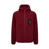 サンティーニ　EROICA MONTE - HOODED FLEECE JACKET BORDEAUX