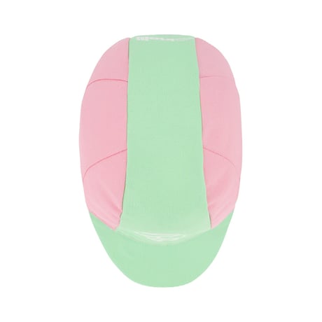 CAP WINGED-C GREEN & PINK
