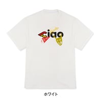 チネリ　CIAO アイコン Tシャツ  ホワイト