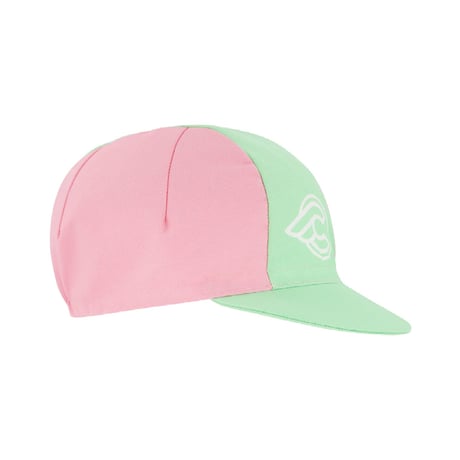 CAP WINGED-C GREEN & PINK