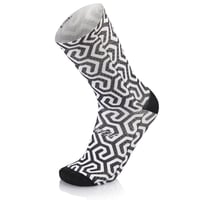 【旧モデルにつきセール】 FUN SOCKS　ファン ソックス　ブラック アンド ホワイト