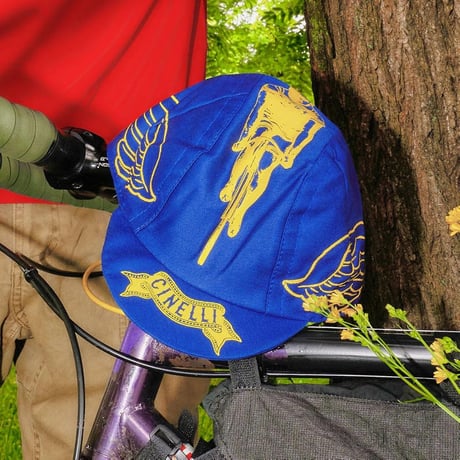 チネリ キャップ MILANO BIKE VETERANS BLUE