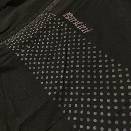 【Santini サンティーニ】GUARD NIMBUS RAINPROOF VEST レインプルーフベスト  ブラック
