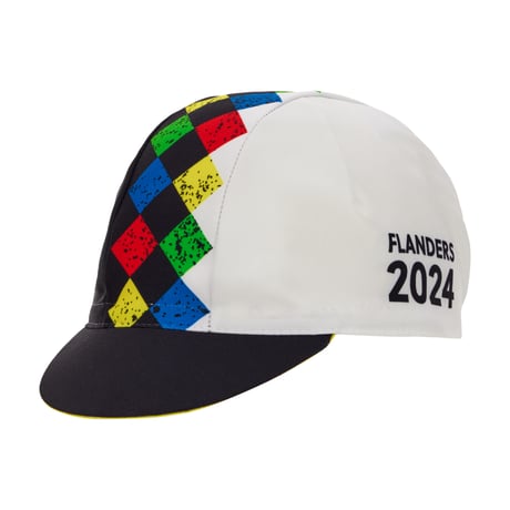 サンティーニ キャップ UCI Gravel World Championship cap Flanders 2024